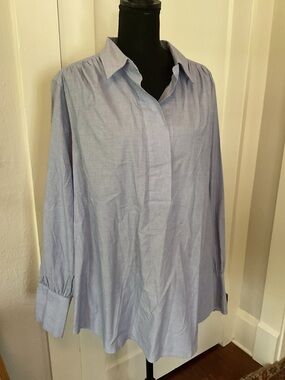 NWT Lane  Bryant cotton shirt